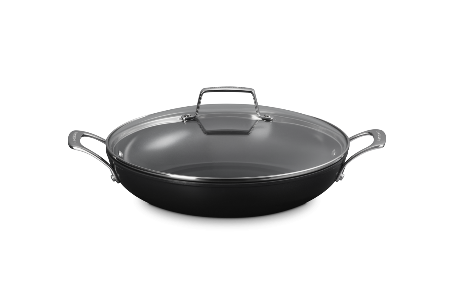 Le Creuset Provençaalse Sauteuse met glazen deksel 30cm 3,7l Non-Stick Ceramic