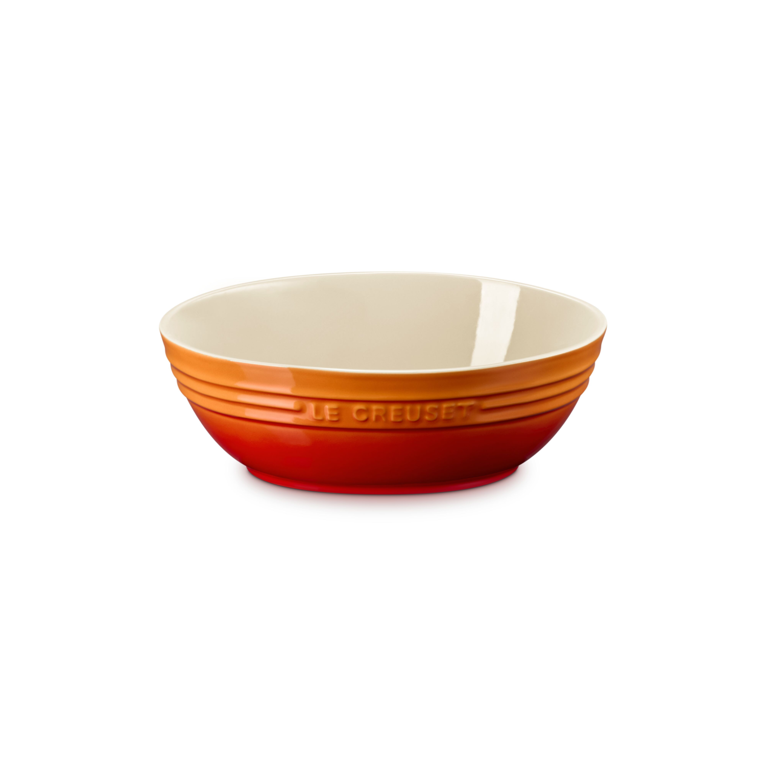 Le Creuset Serveerschaal ovaal Oranjerood 29cm 3,2L