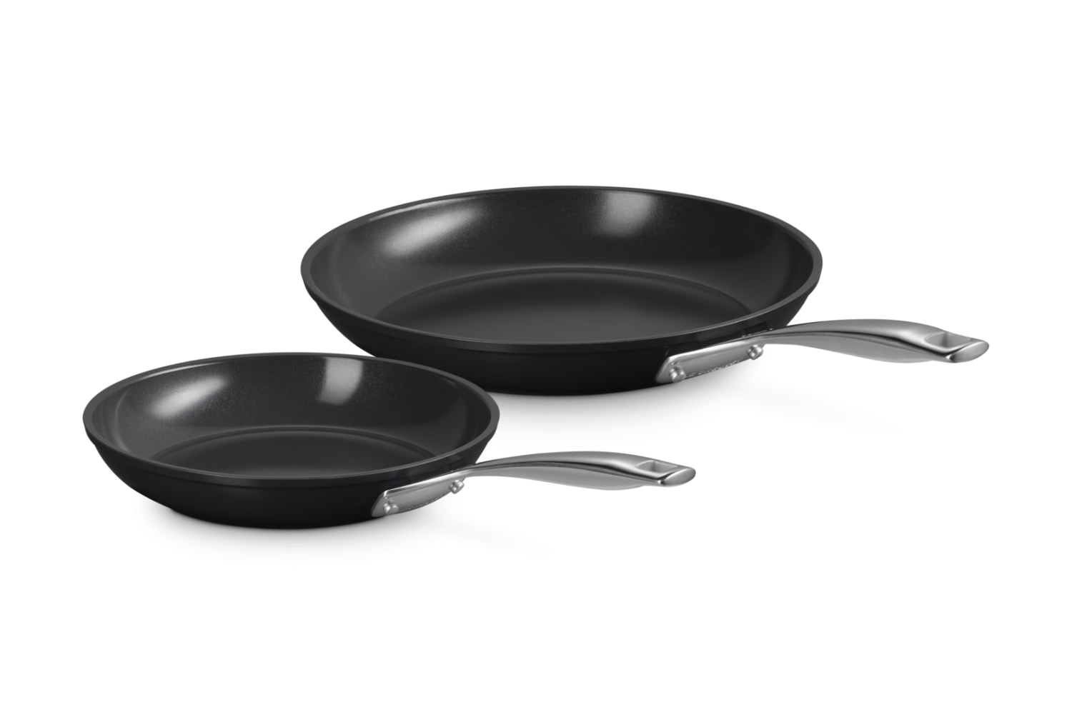 Le Creuset Set van 2 Koekenpannen 20 & 26cm Non-Stick Ceramic