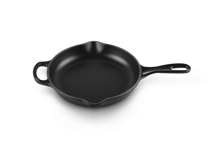 Le Creuset Skillet Signature rond Mat Zwart 23cm