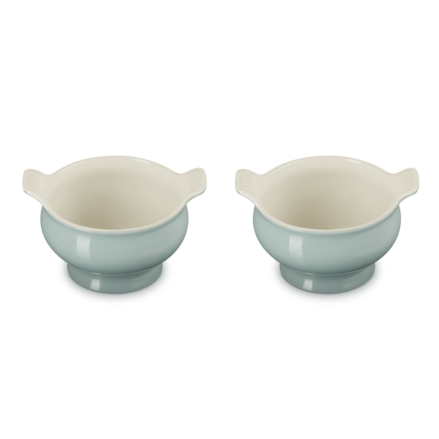 Le Creuset Soepkommen 2 stuks Sea Salt