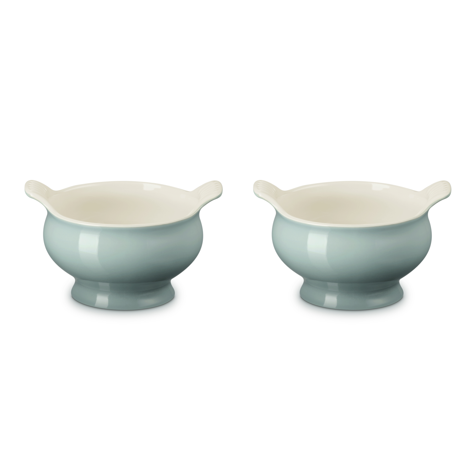 Le Creuset Soepkommen 2 stuks Sea Salt