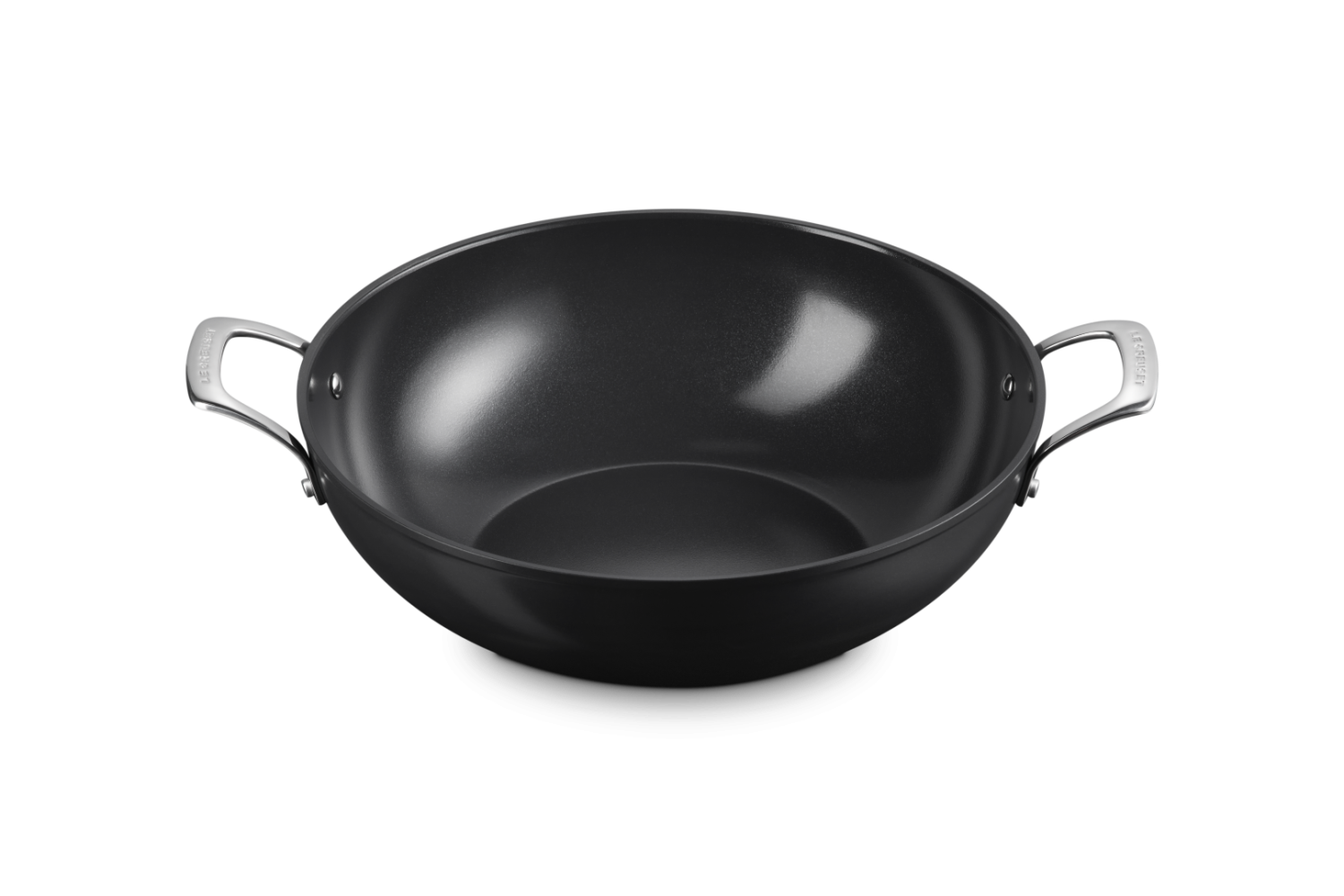 Le Creuset Wok met 2 grepen 32cm 6,0l Non-Stick Ceramic