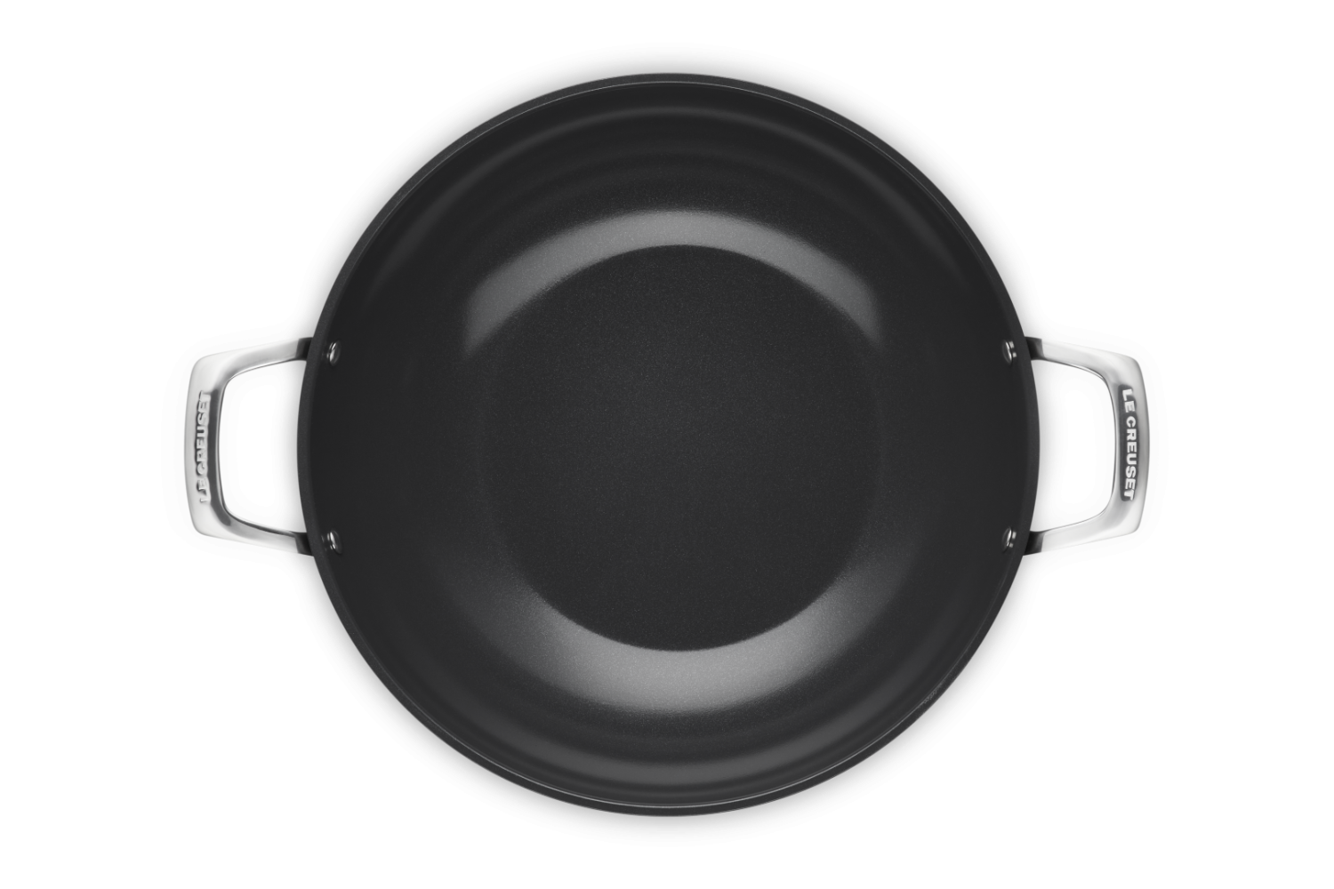 Le Creuset Wok met 2 grepen 32cm 6,0l Non-Stick Ceramic