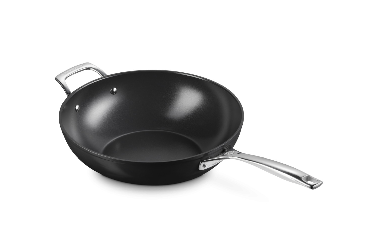 Le Creuset Wokpan met extra handvat 30cm 4,7l Non-Stick Ceramic