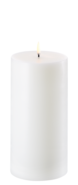 Led Kaars Nordic White 10.1x 20cm