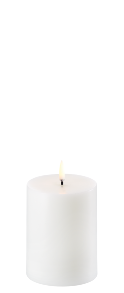 Led Kaars Nordic White 7.8x10 cm