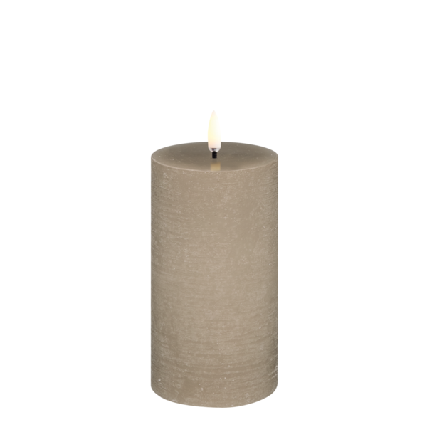 Led Kaars Sandstone 7.8x15cm