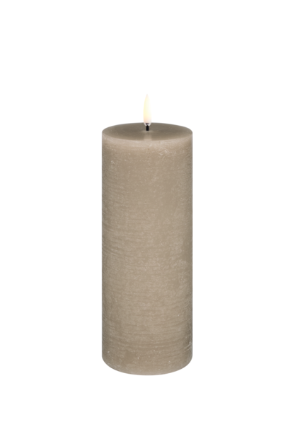 Led Kaars Sandstone 7.8x20cm