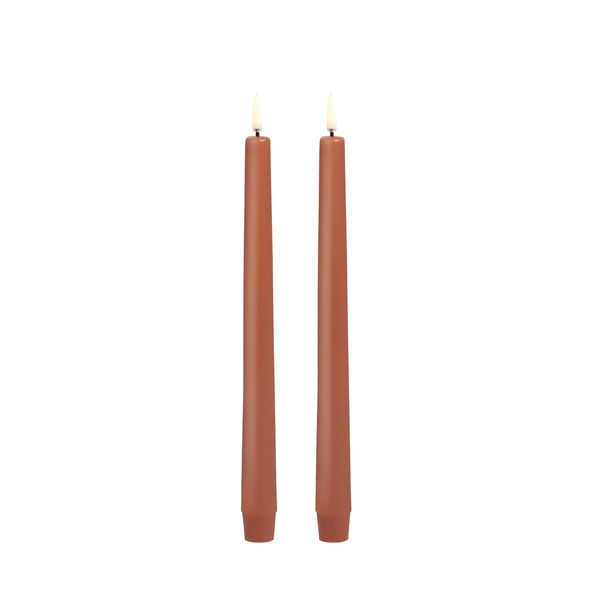 Led tafelkaars Terracotta S/2