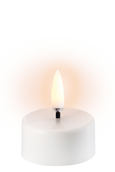Led waxinelicht 3.8x2cm wit