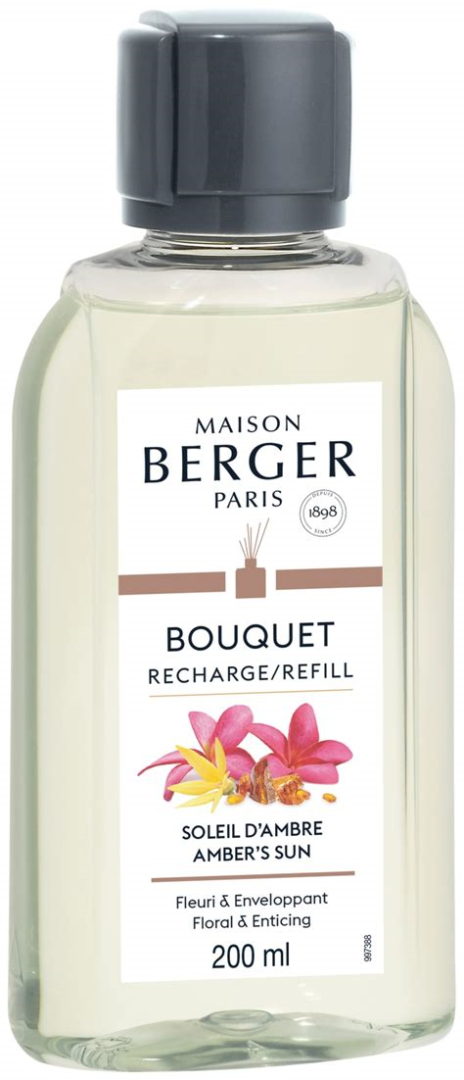 Maison Berger Navulling gerustokjes Soleil D Ambre 200 ml