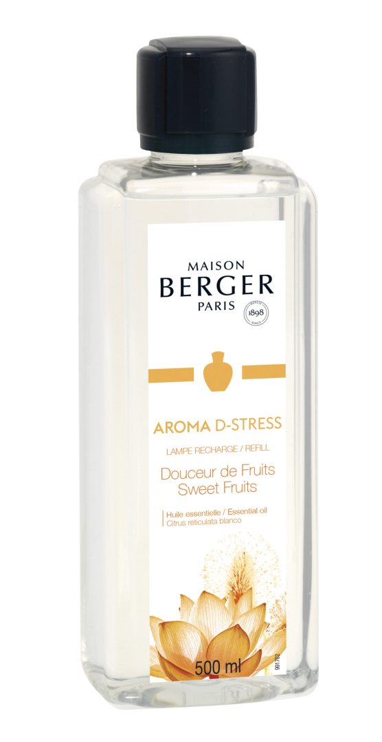 Maison Berger Navulling geurbrander 0,5L Aroma D-Stress