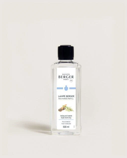 Maison Berger Navulling geurbrander 0,5L Pure White Tea