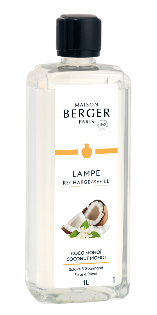 Maison Berger Navulling geurbrander 1L Coco Monoi
