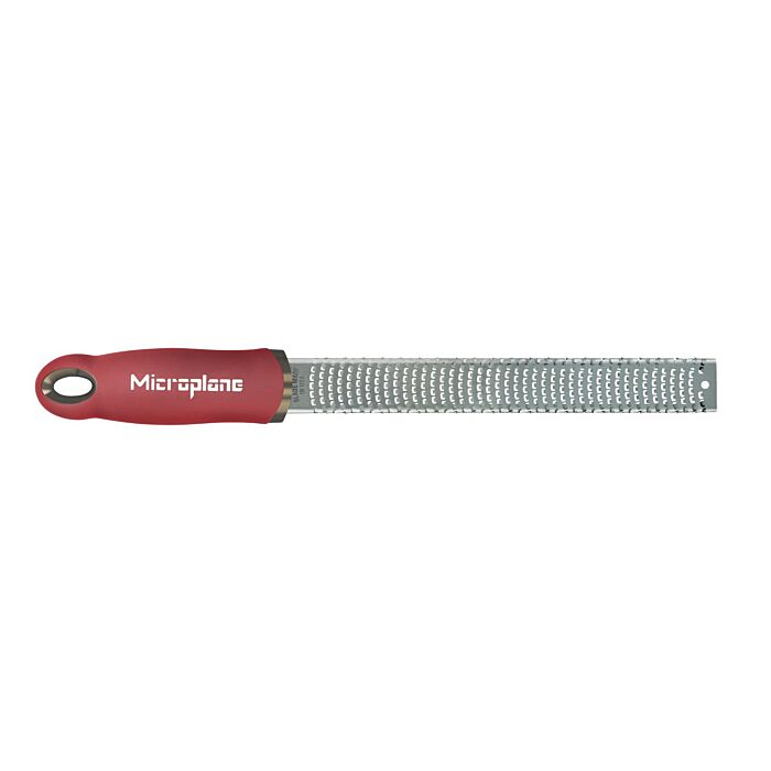 Microplane Rasp Zester, Pomegranate Red
