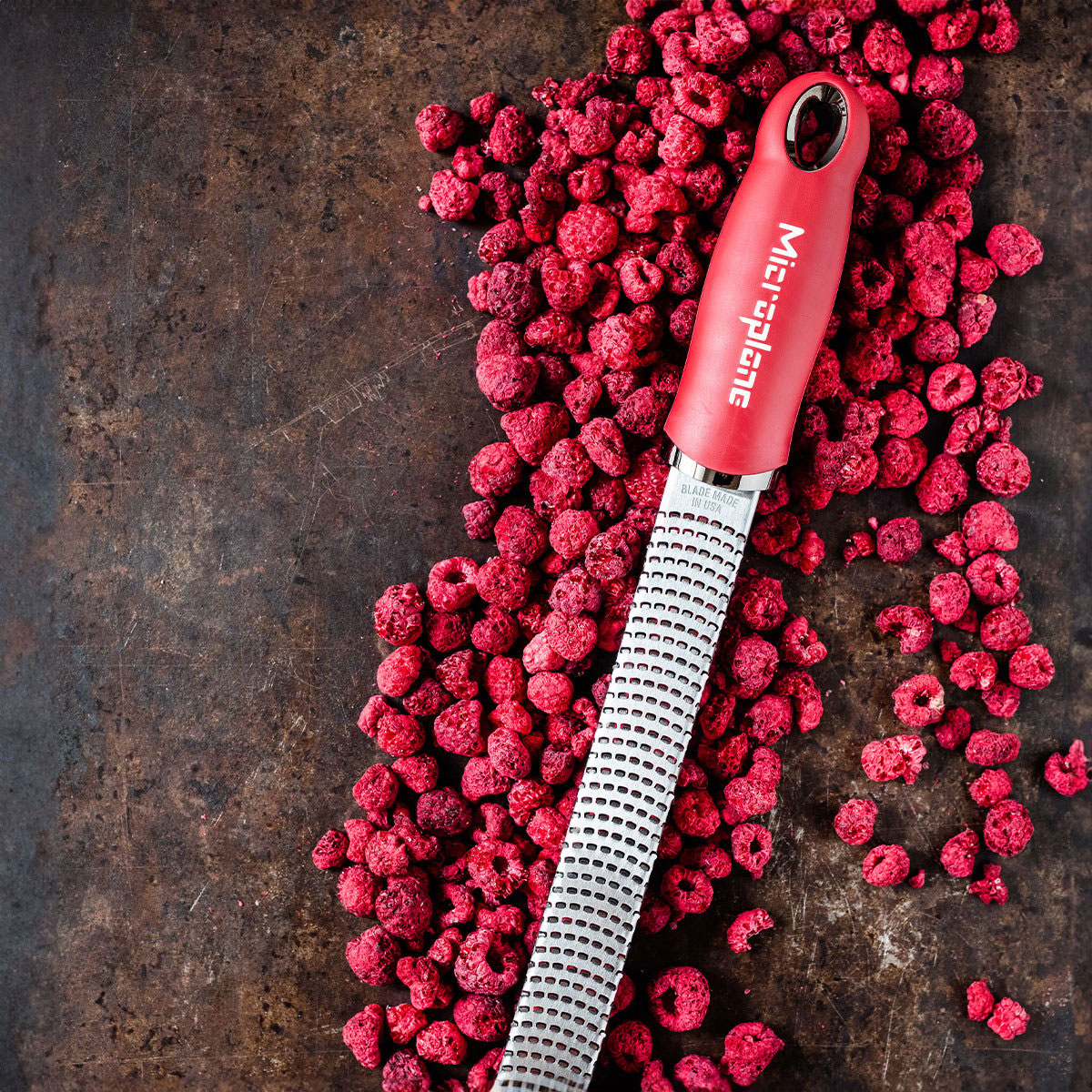 Microplane Rasp Zester, Pomegranate Red