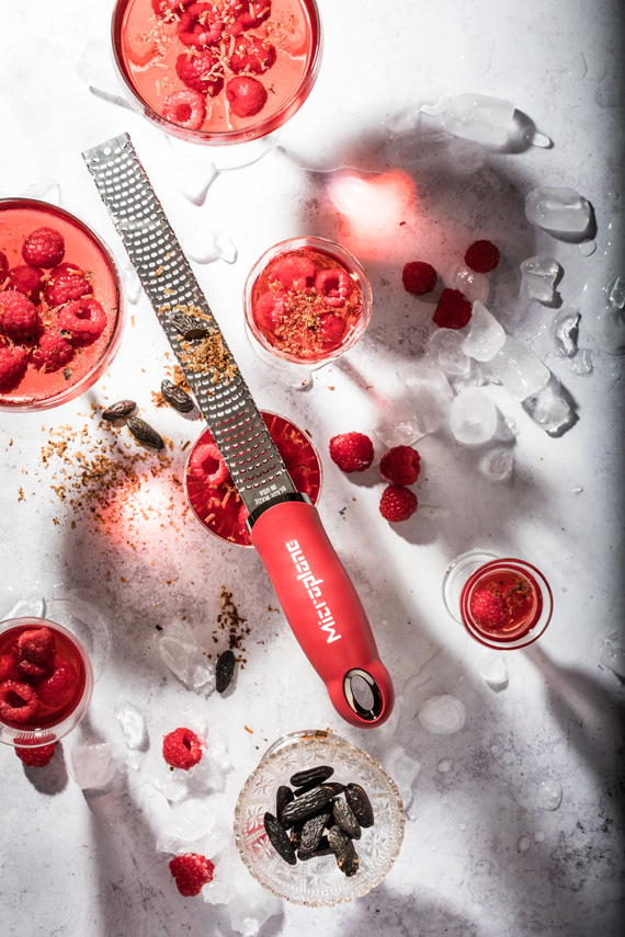 Microplane Rasp Zester, Pomegranate Red