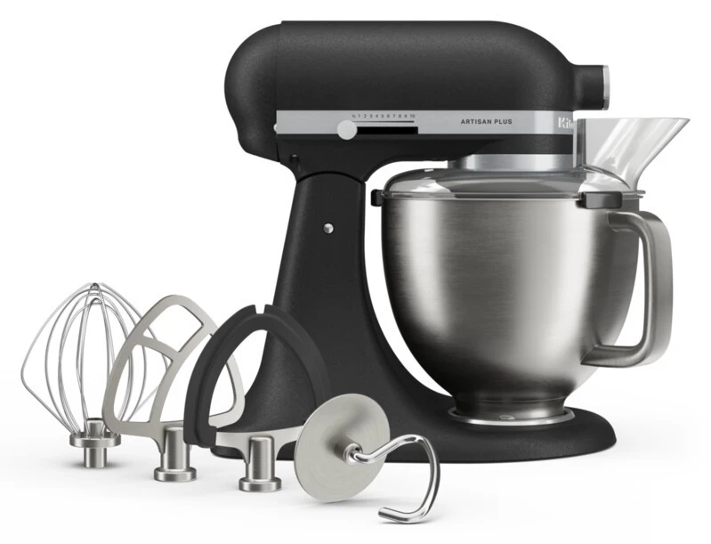 KitchenAid Artisan Plus Mixer 4,7L Vulkaanzwart 5KSM50PKVEBK