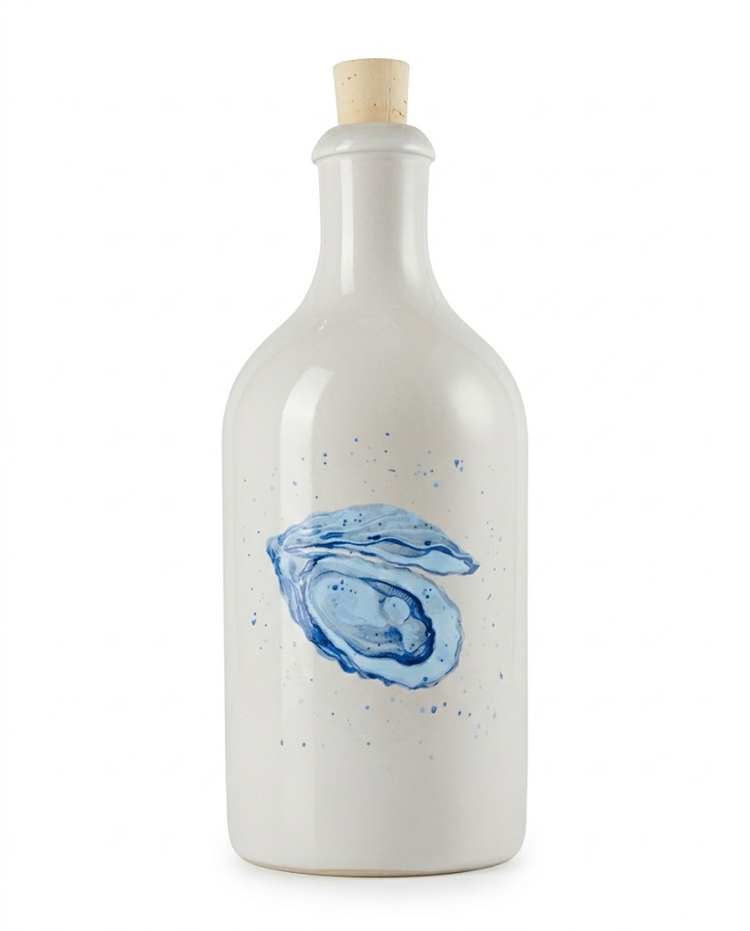 Menu'tje Marechal Oliefles Oester blauw Klein