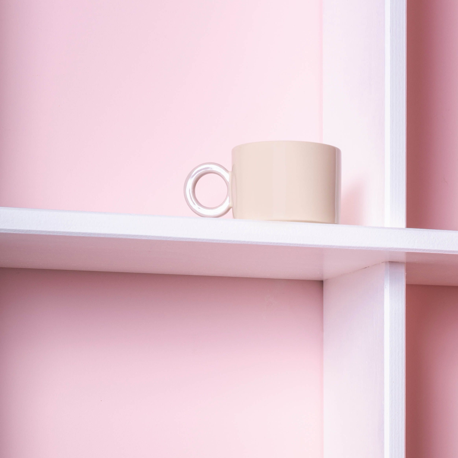 Ona Beker met oor- beige/grijs