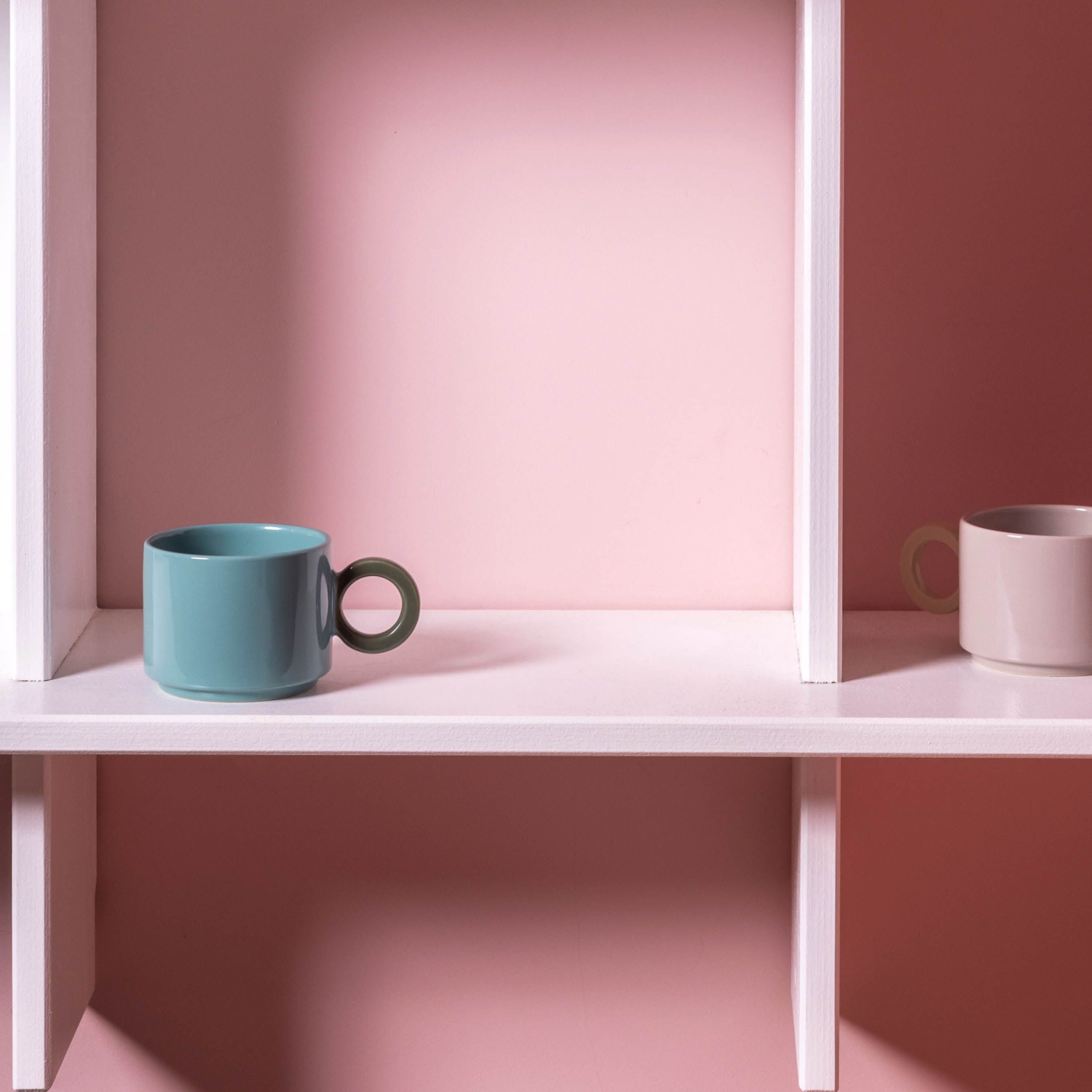 Ona Beker met oor - blauw/groen