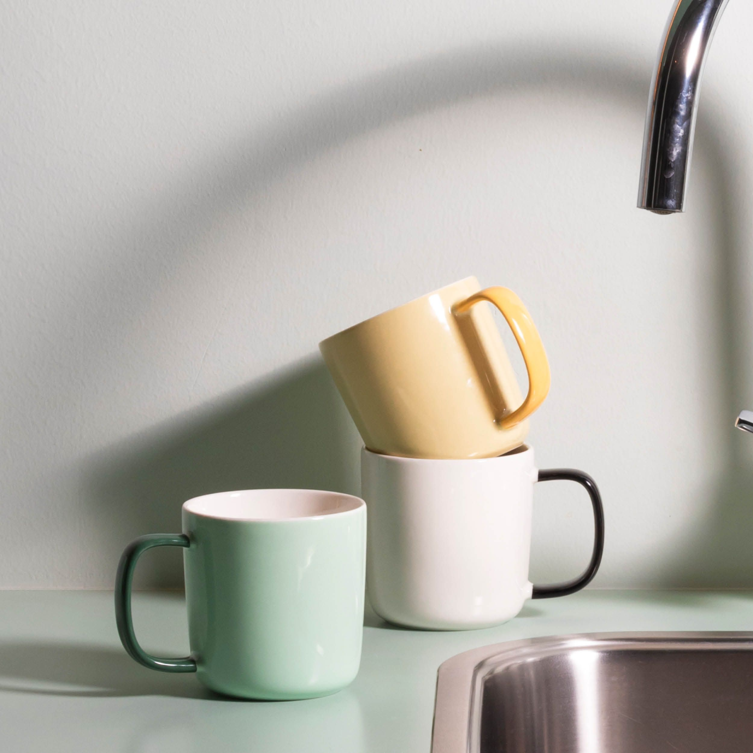 Ona Beker met oor - groen