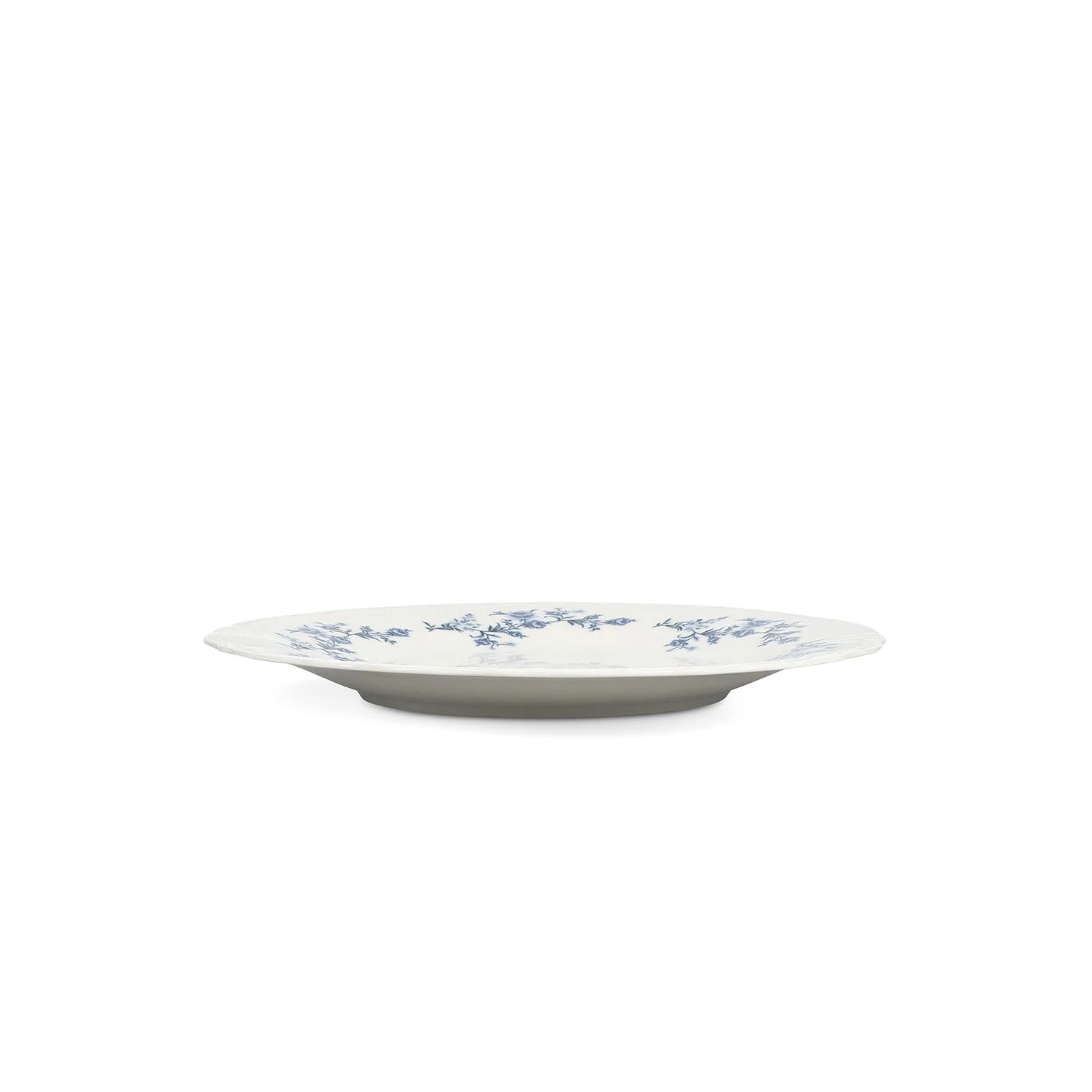 BonBistro Retro Plat Bord 32 cm Blue Flower