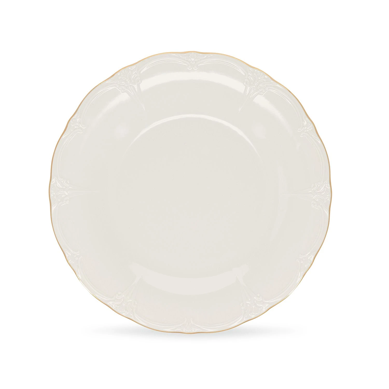 BonBistro Retro Plat Bord 32 cm Gouden Rand