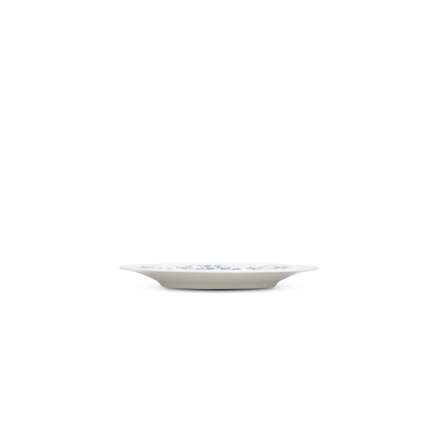 BonBistro Retro Plat Bord 21 cm Blue Flower