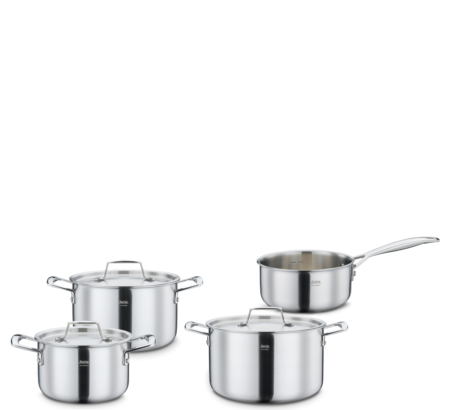 Spring Gourmet Pannenset GOURMET 4-delig
