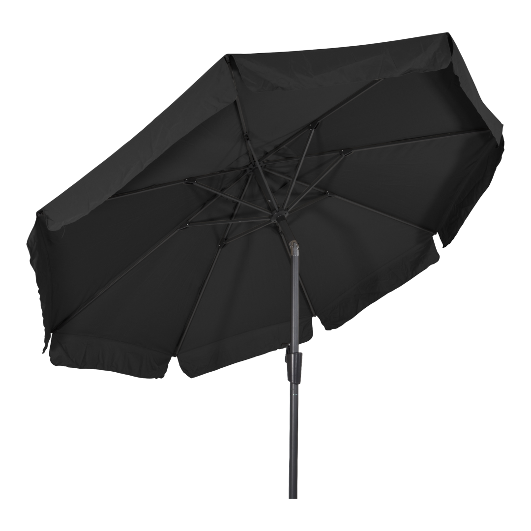 Parasol Libra zwart Ø3m
