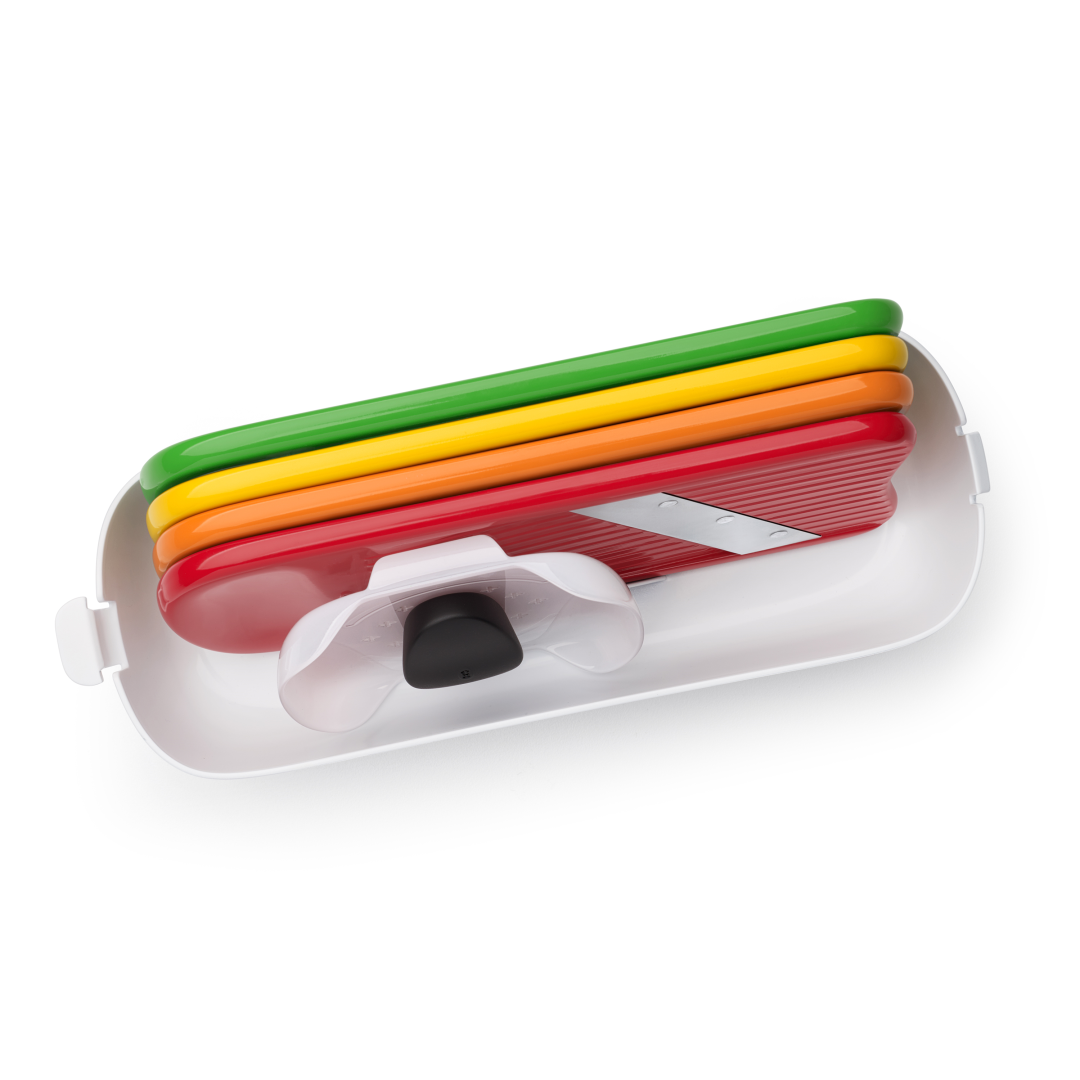 Oxo Good Grips Rasp- snij en spiraal set, compleet