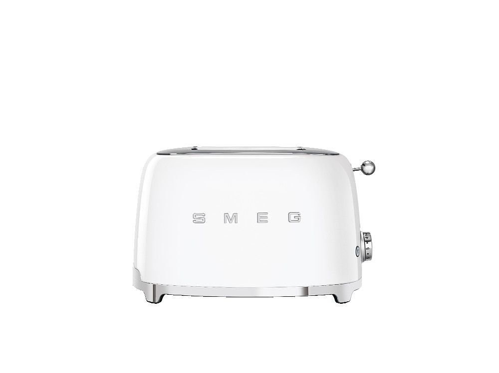 Smeg Broodrooster 2x2 Wit TSF01WHEU