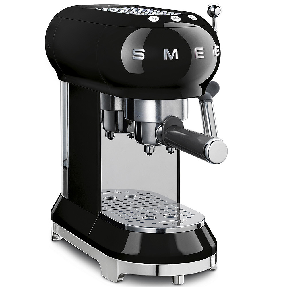 Smeg Espressomachine Zwart ECF01BLEU