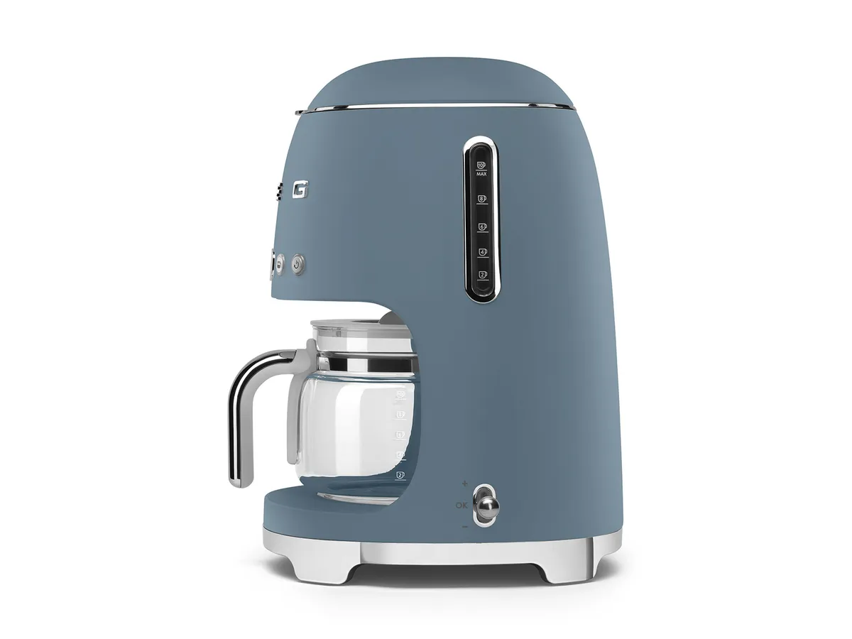Smeg Filterkoffiemachine Mat Blauw