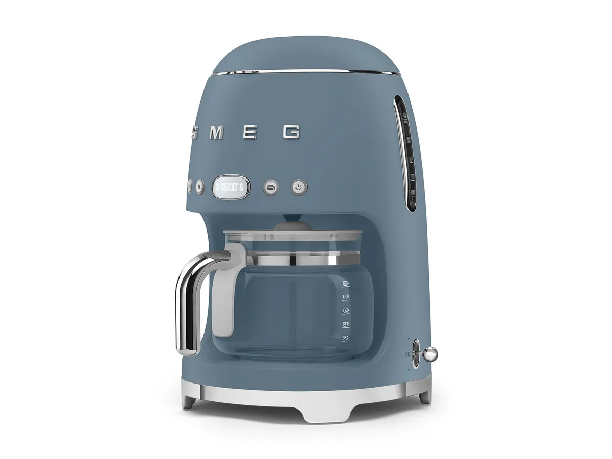 Smeg Filterkoffiemachine Mat Blauw