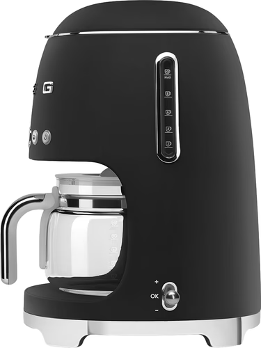 Smeg Filterkoffiemachine Mat Zwart
