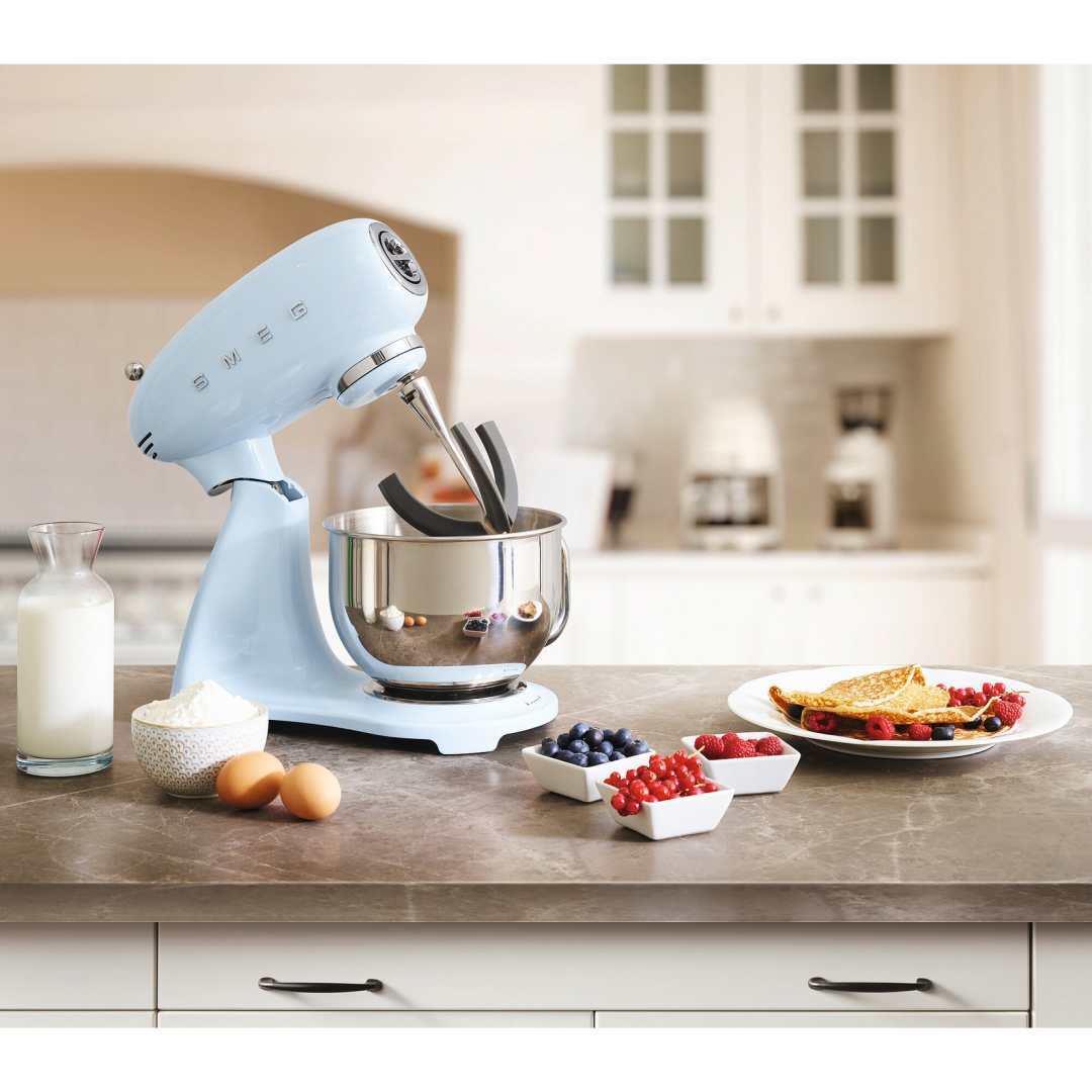 Smeg Keukenmachine pastelblauw