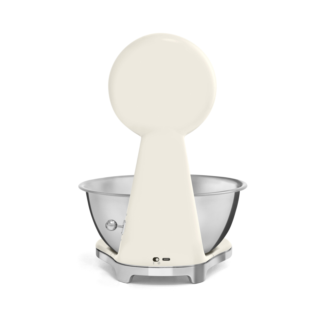 Smeg Keukenweegschaal Digitaal/Analoog Creme
