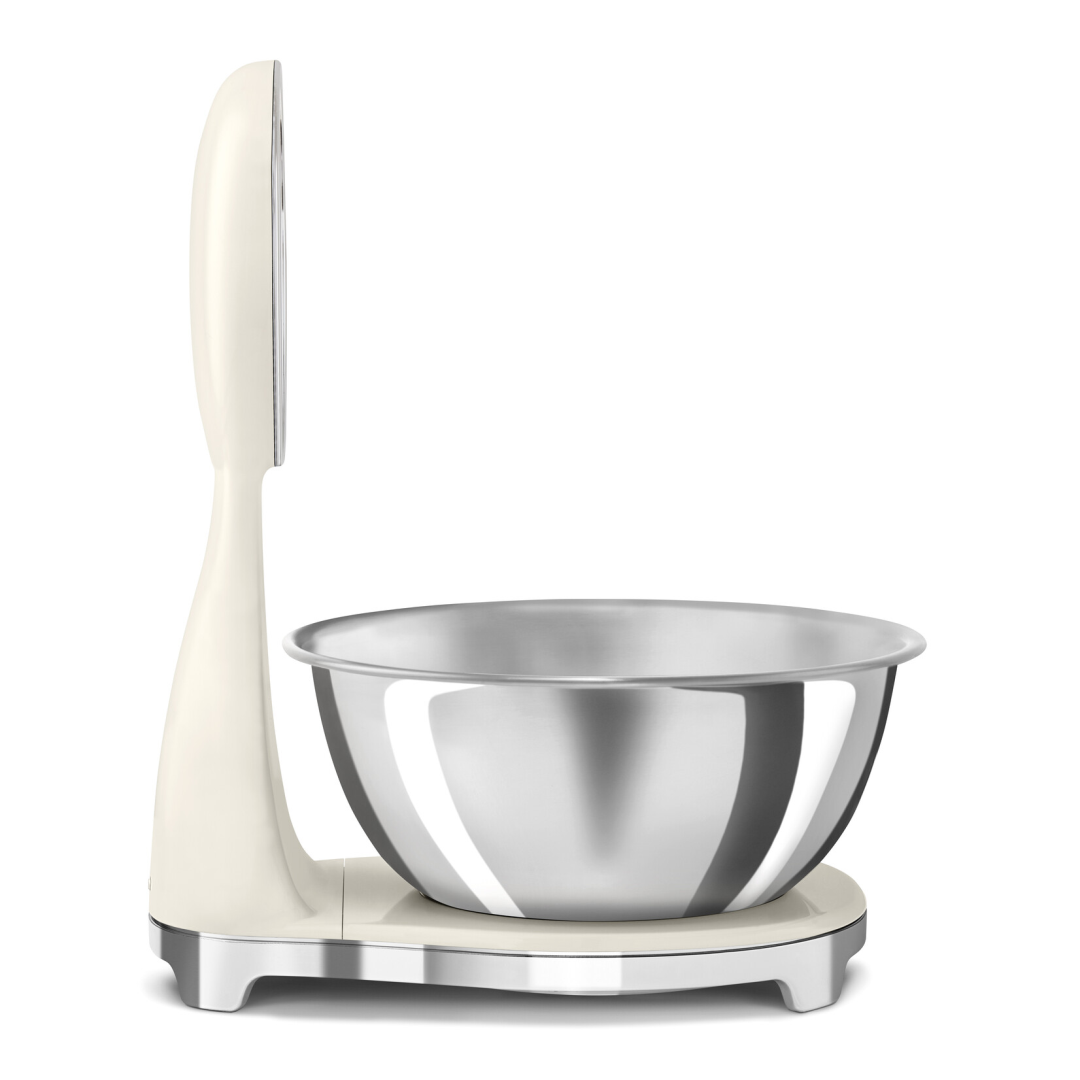 Smeg Keukenweegschaal Digitaal/Analoog Creme