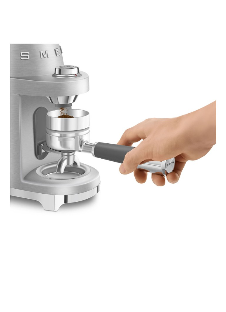 Smeg Koffiemolen Aluminium