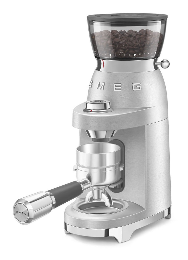 Smeg Koffiemolen Aluminium