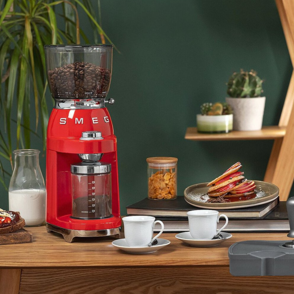 Smeg Koffiemolen Rood