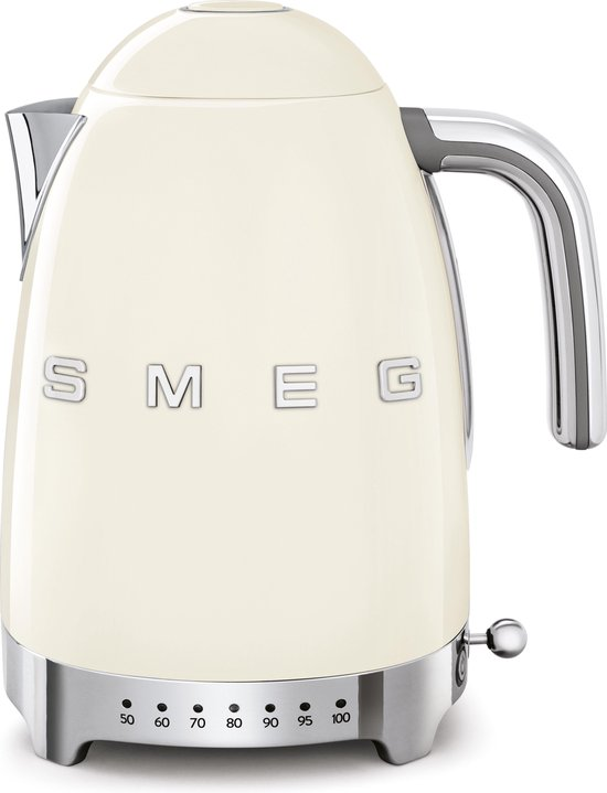 Smeg Variabele Waterkoker Creme