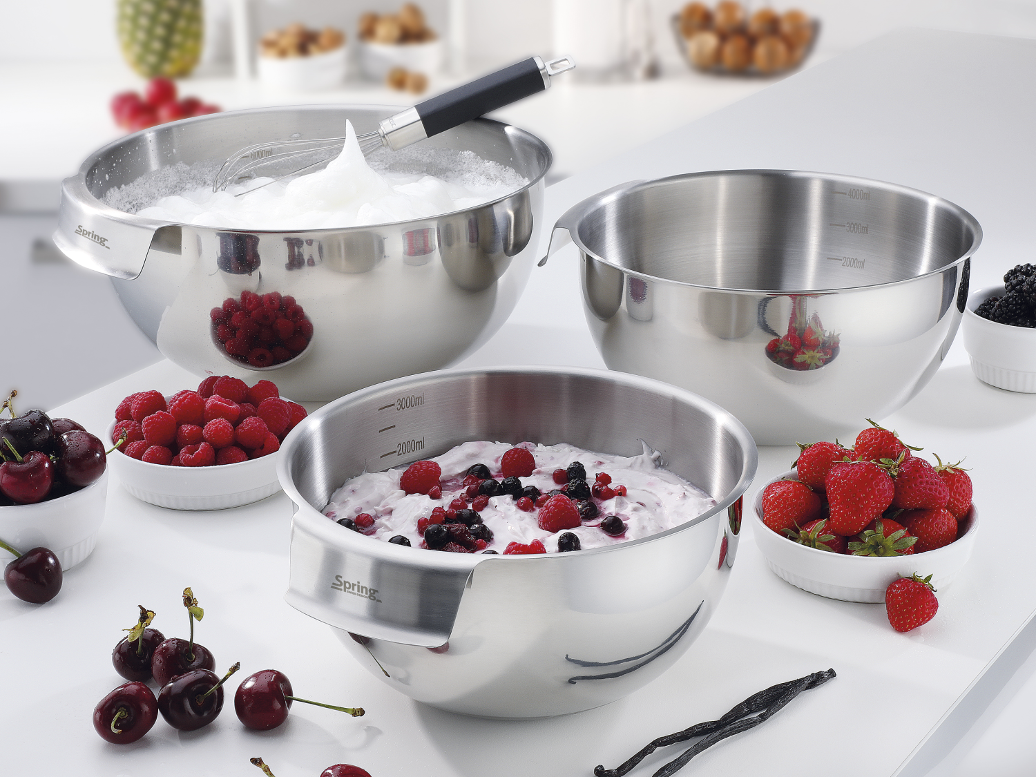 SPRING Beslagkom met greep 22 cm