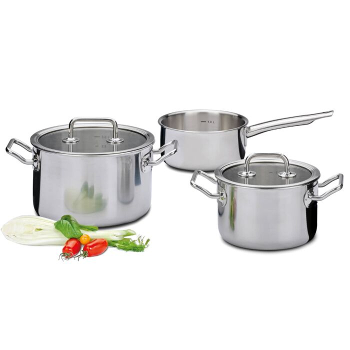 Spring Brigade Pannenset 3-dlg Glasd.