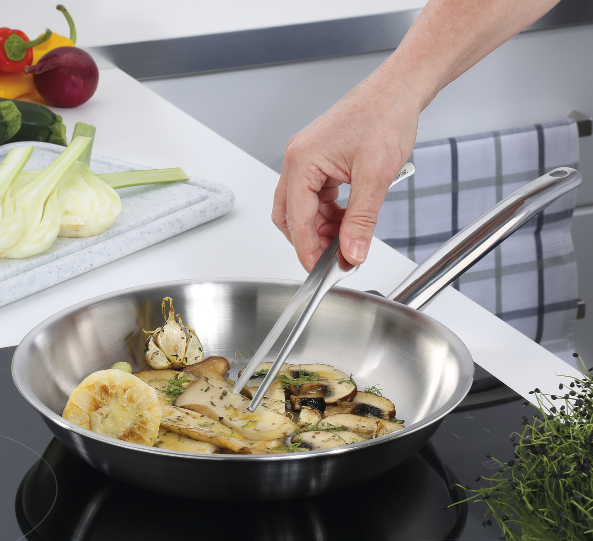 Spring Brigade Premium Koekenpan RVS 24cm