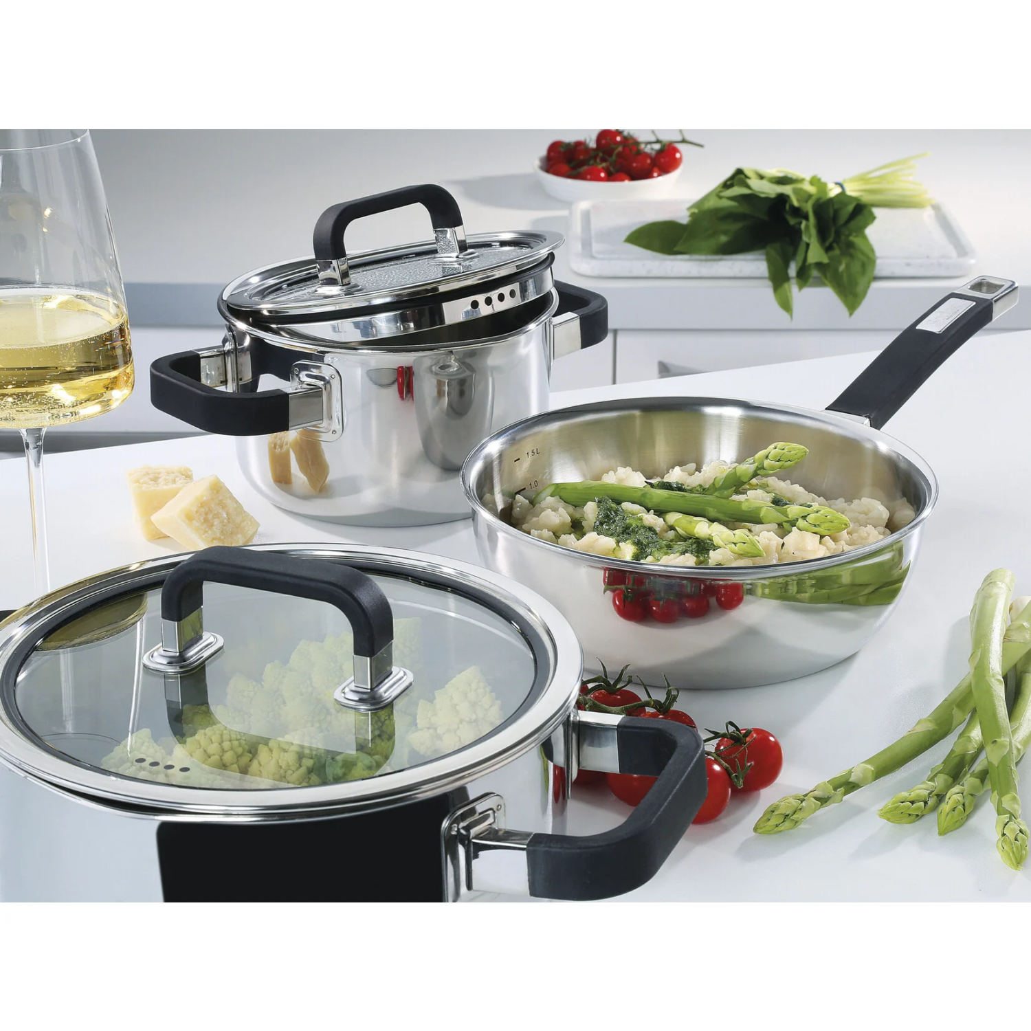 Spring Fusion 2 Pannenset 5-dlg