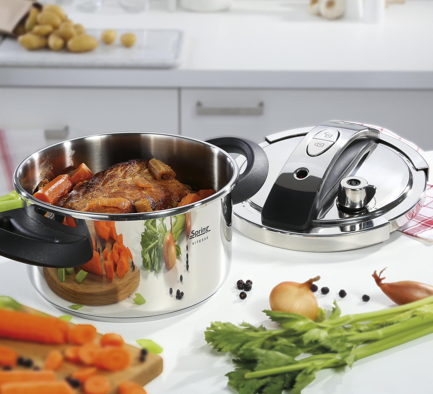 SPRING Snelkookpan VITESSE 4,5 L
